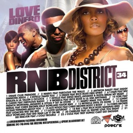 DJ Love Dinero - RnB District 34 (2011)